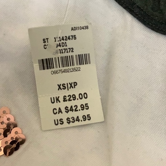 PINK | BRAND NEW | XSMALL | 60% Cotton, 40% Polyester | T-Shirt | Short Sleeve - Picture 2 of 2